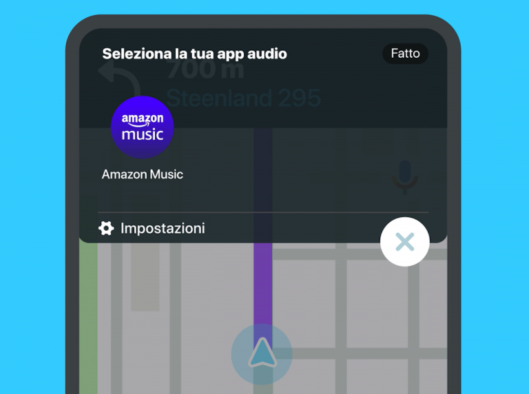 Waze Amazon Music