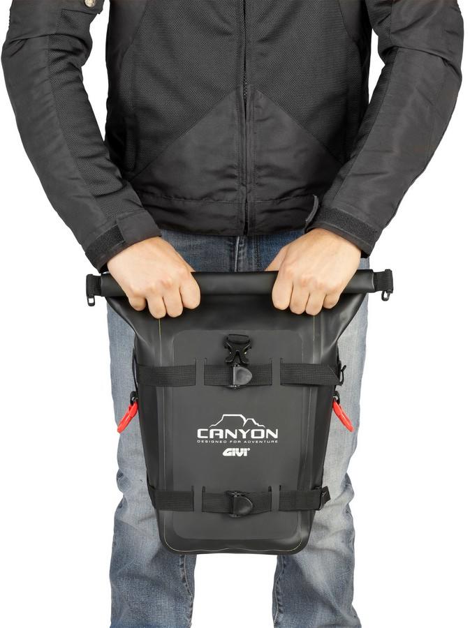 Borse laterali moto Givi