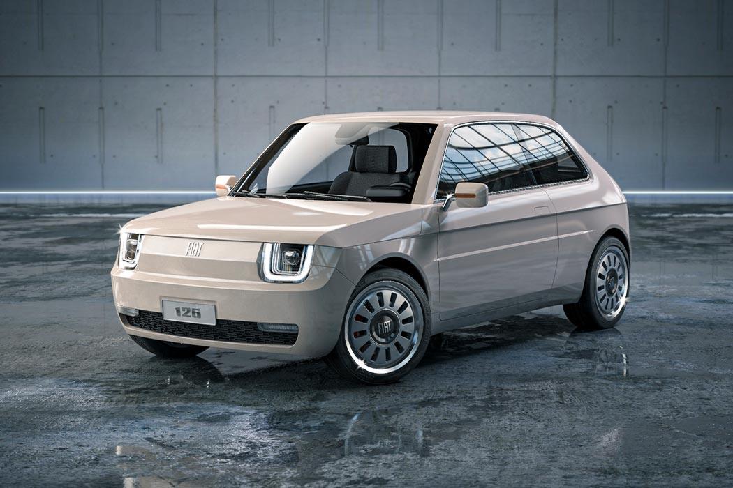 fiat 126 rendering