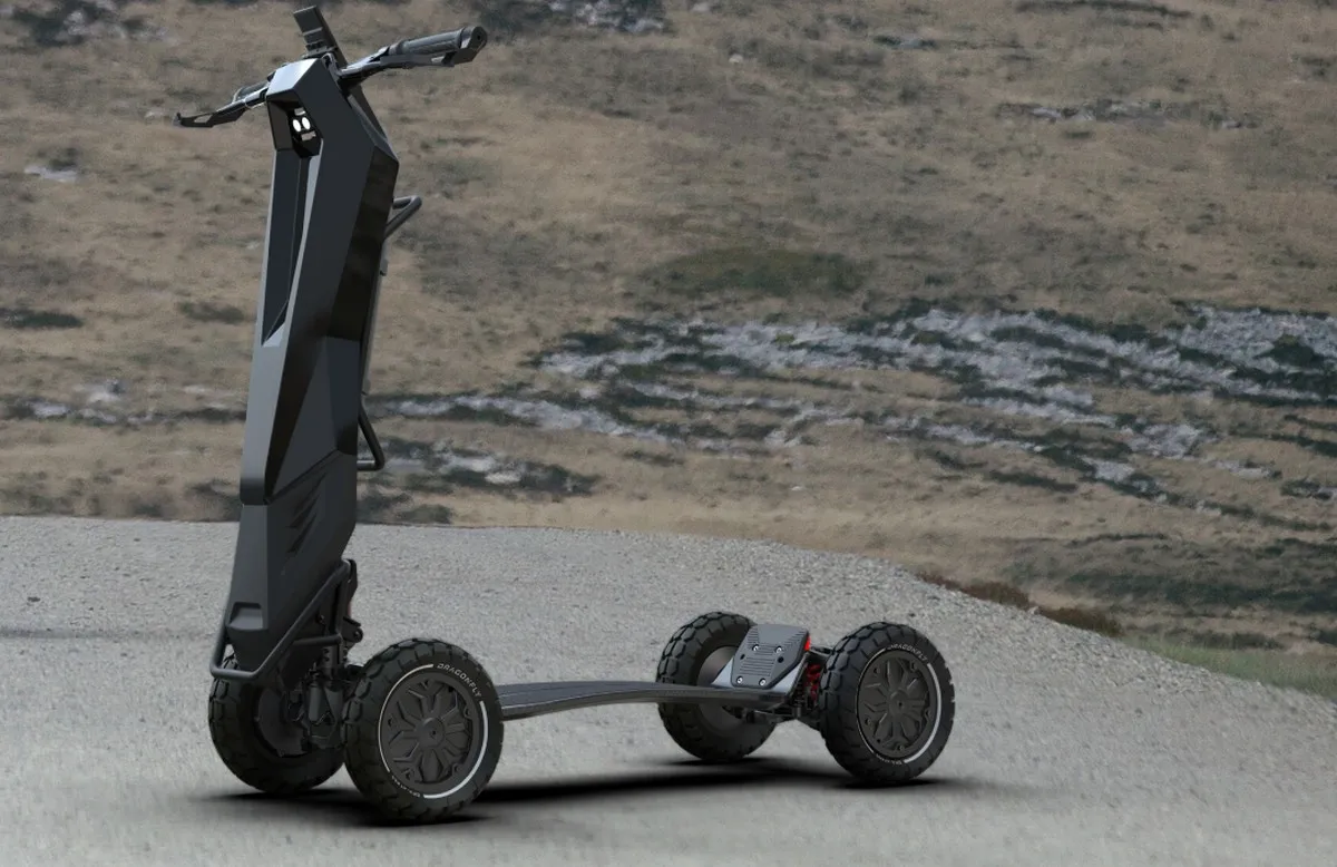 monopattino elettrico a 4 ruote
