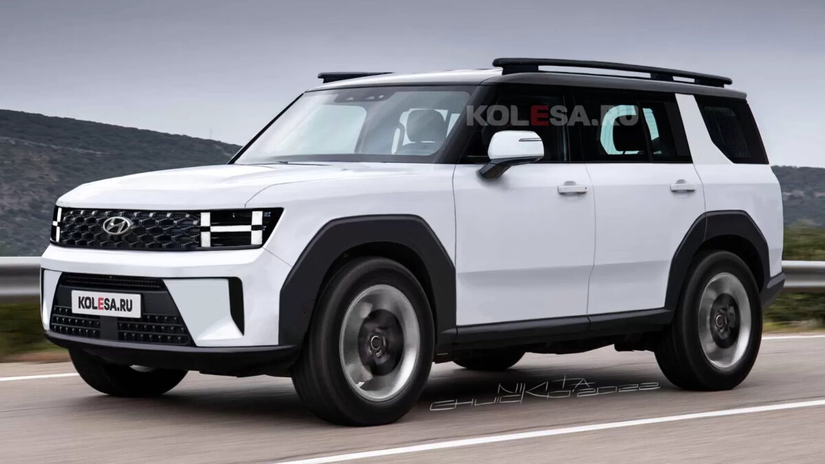 hyundai santa fe rendering