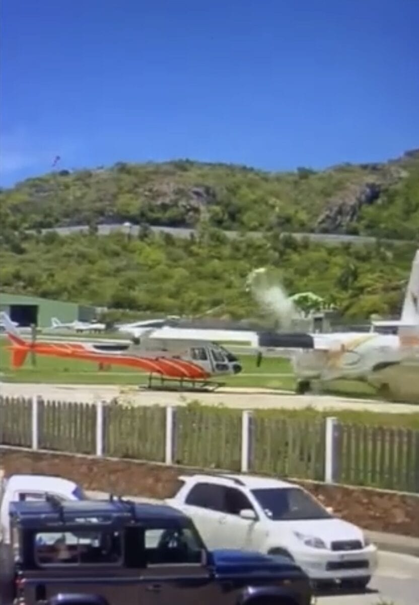 incidente st bart