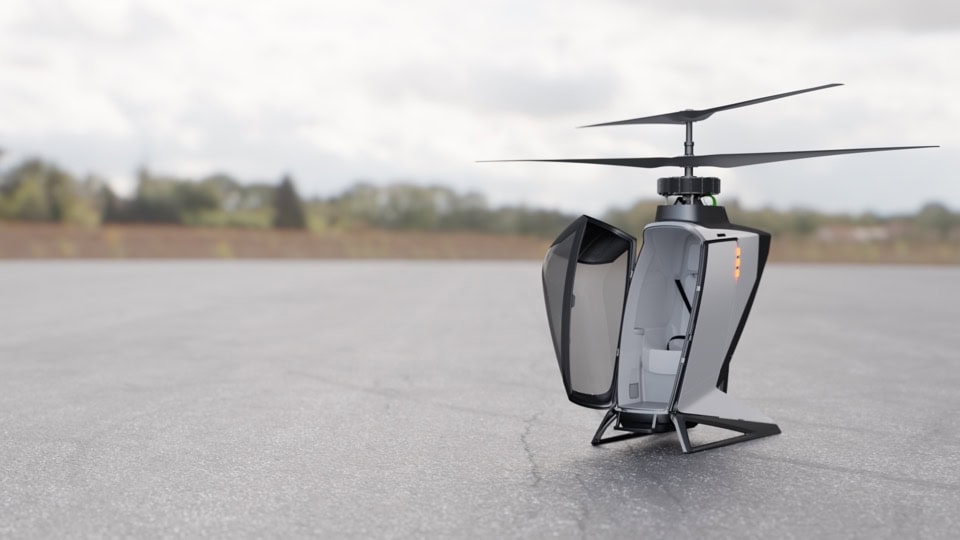 FlyNow eCopter interni