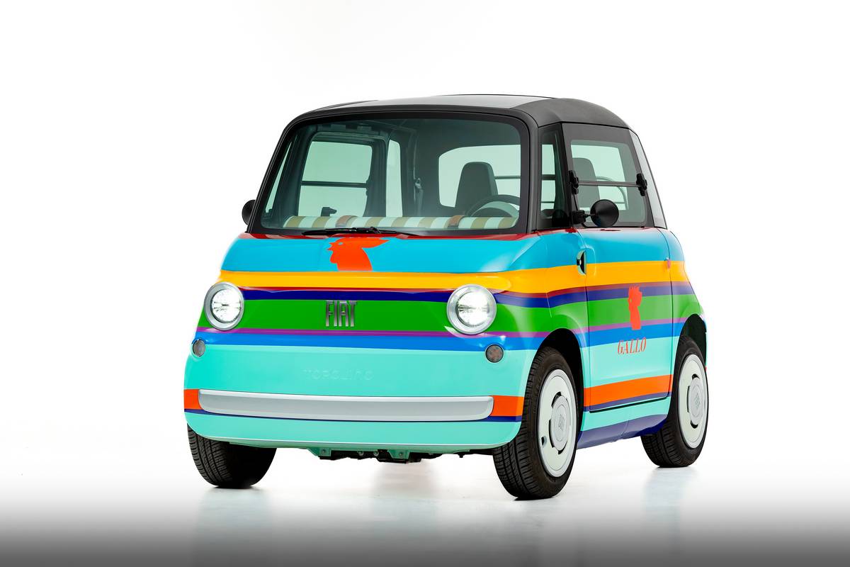 Fiat Topolino Gallo Milano Design Week 2025