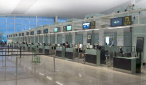 consegna bagagli aeroporto check in