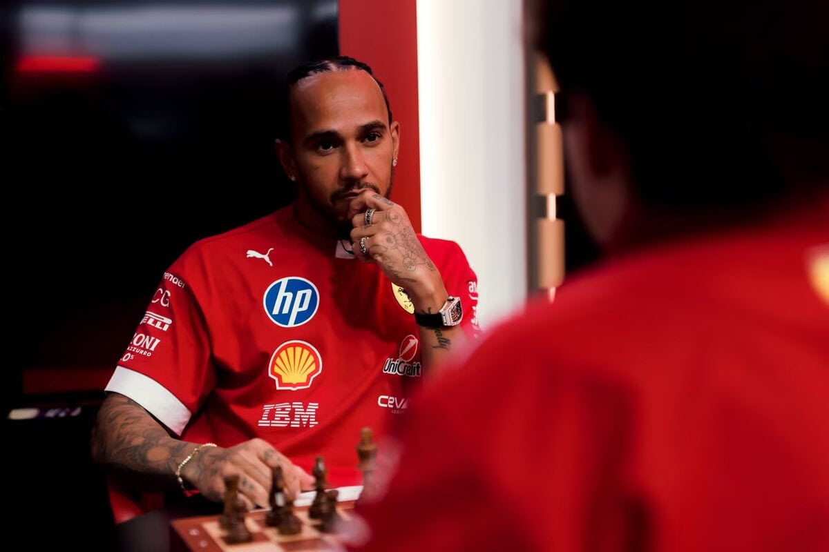 lewis hamilton ferrari f1 2025