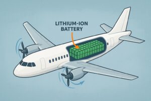 batterie litio aerei
