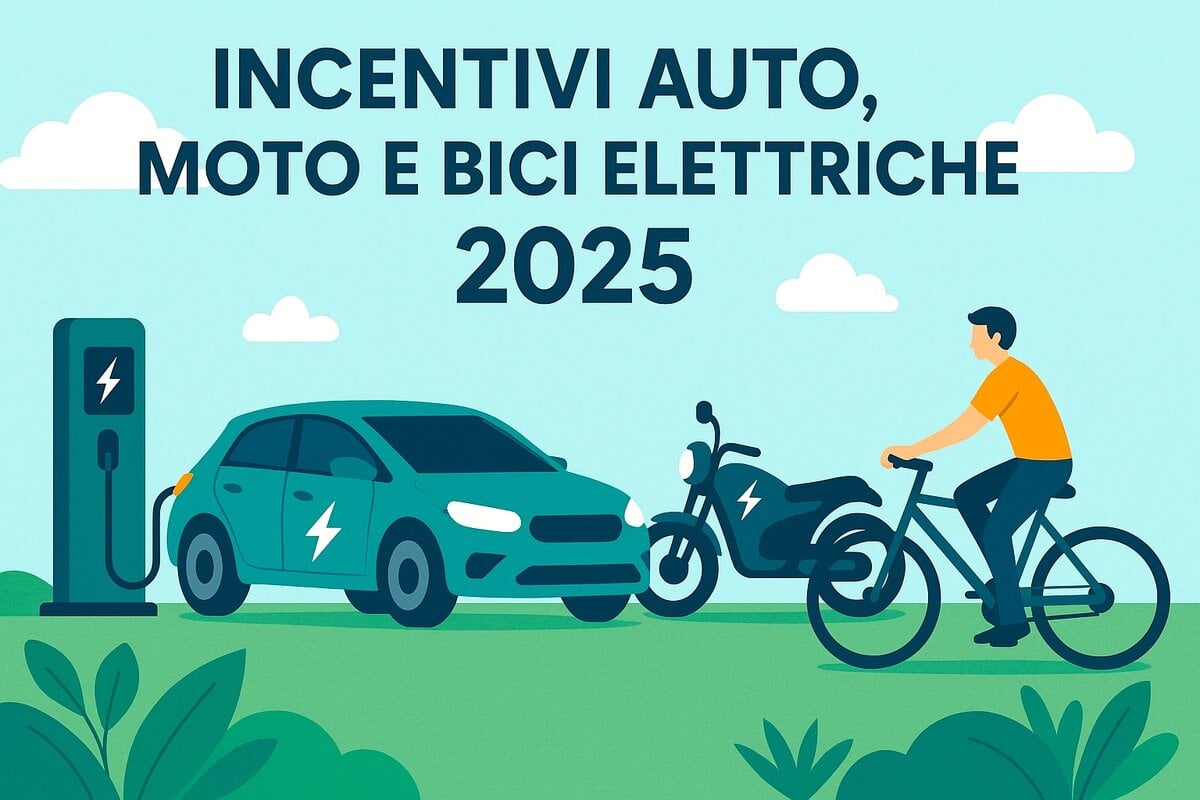 incentivi auto moto bici elettriche