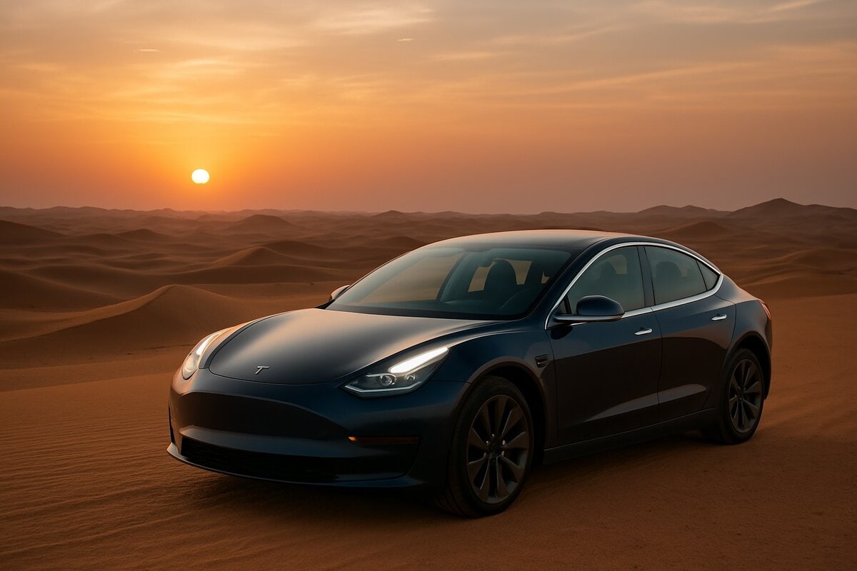 tesla deserto
